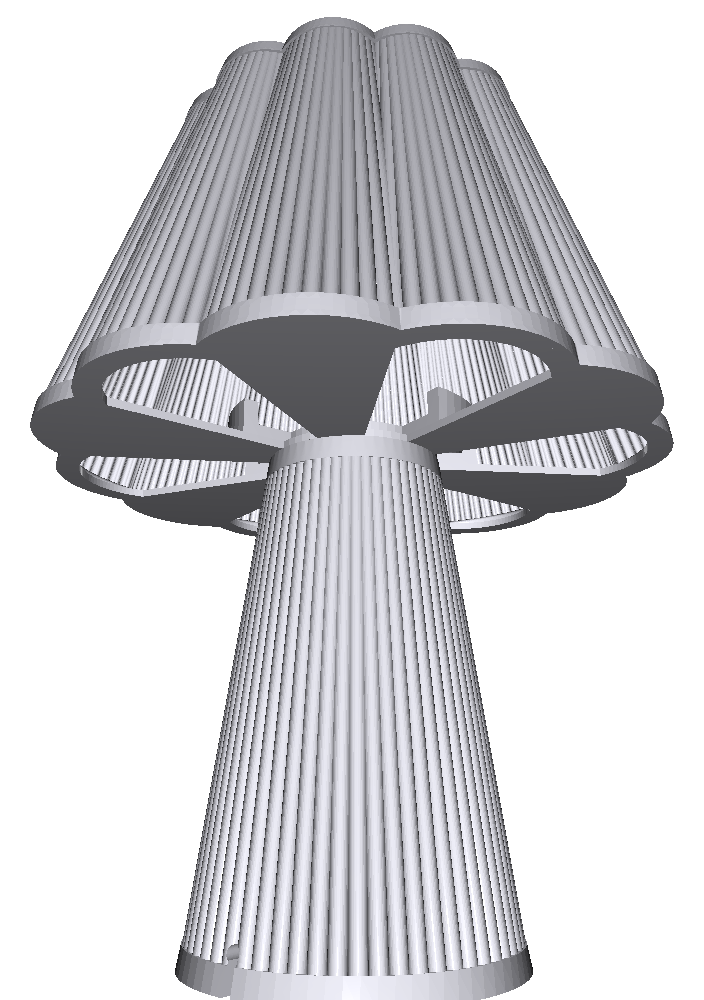 Modello 3D STL della lampada